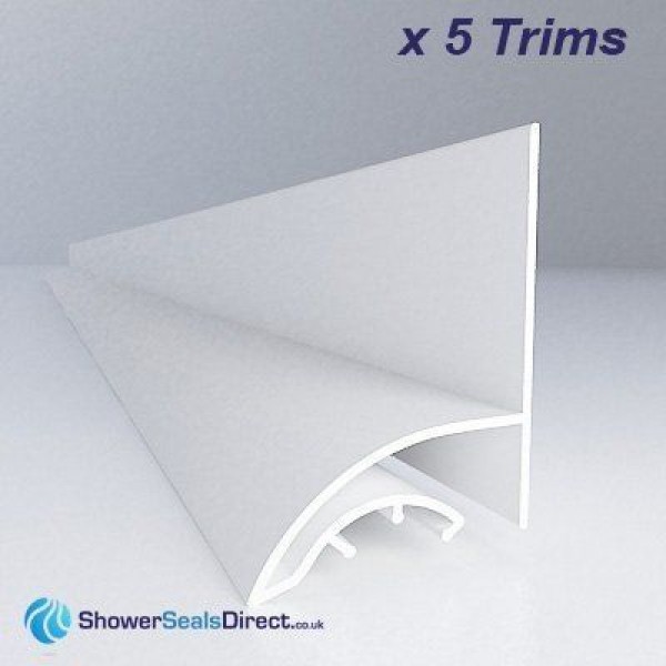 Shower Bath Seal Trims Five Pack Trade