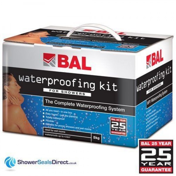 BAL Tanking Kit, Waterproofing Shower Kit, WP1, Tanking a Wall, Bathroom