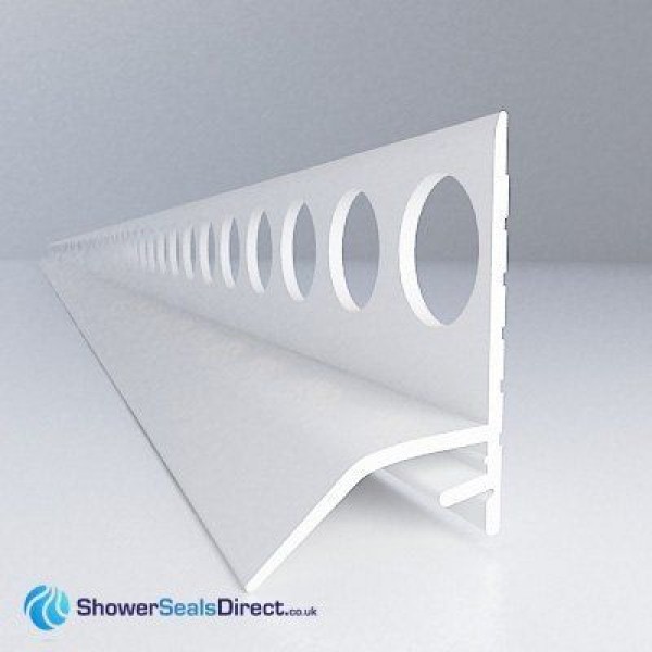 Two Shower Tray Bath Sealing Trims